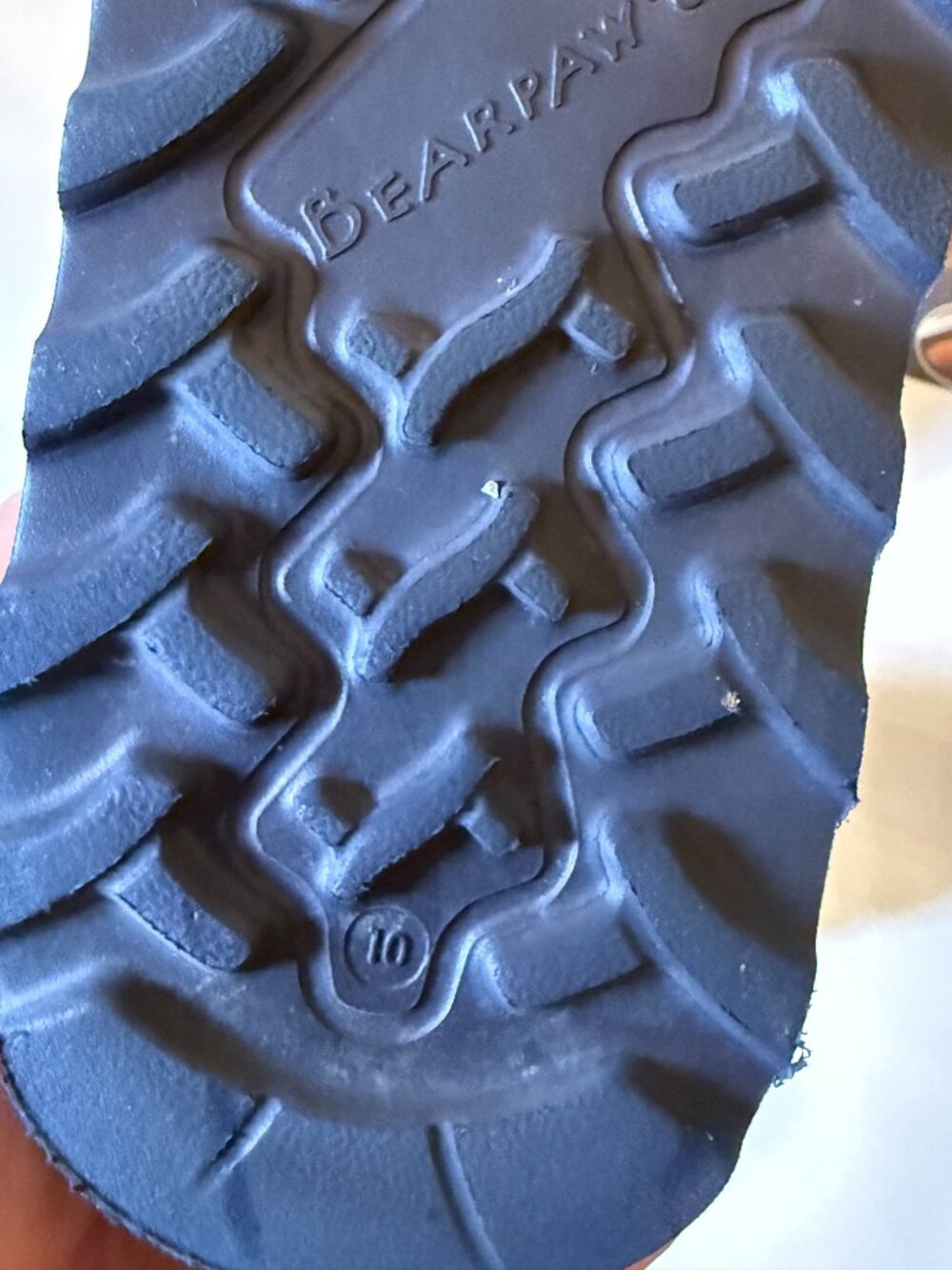 Bearpaw Navy Twin Buckled Clara Boots with Fuzzy Lining. New in Box Women's 10 - Picture 8 of 10